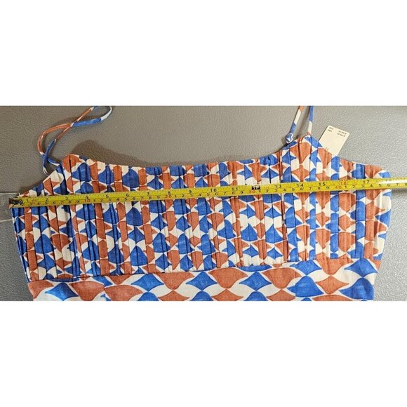 Anthropologie Maeve Womens 12 The‎ Ophelia Sleeveless Linen Slim Mini Dress NWT - Picture 9 of 15